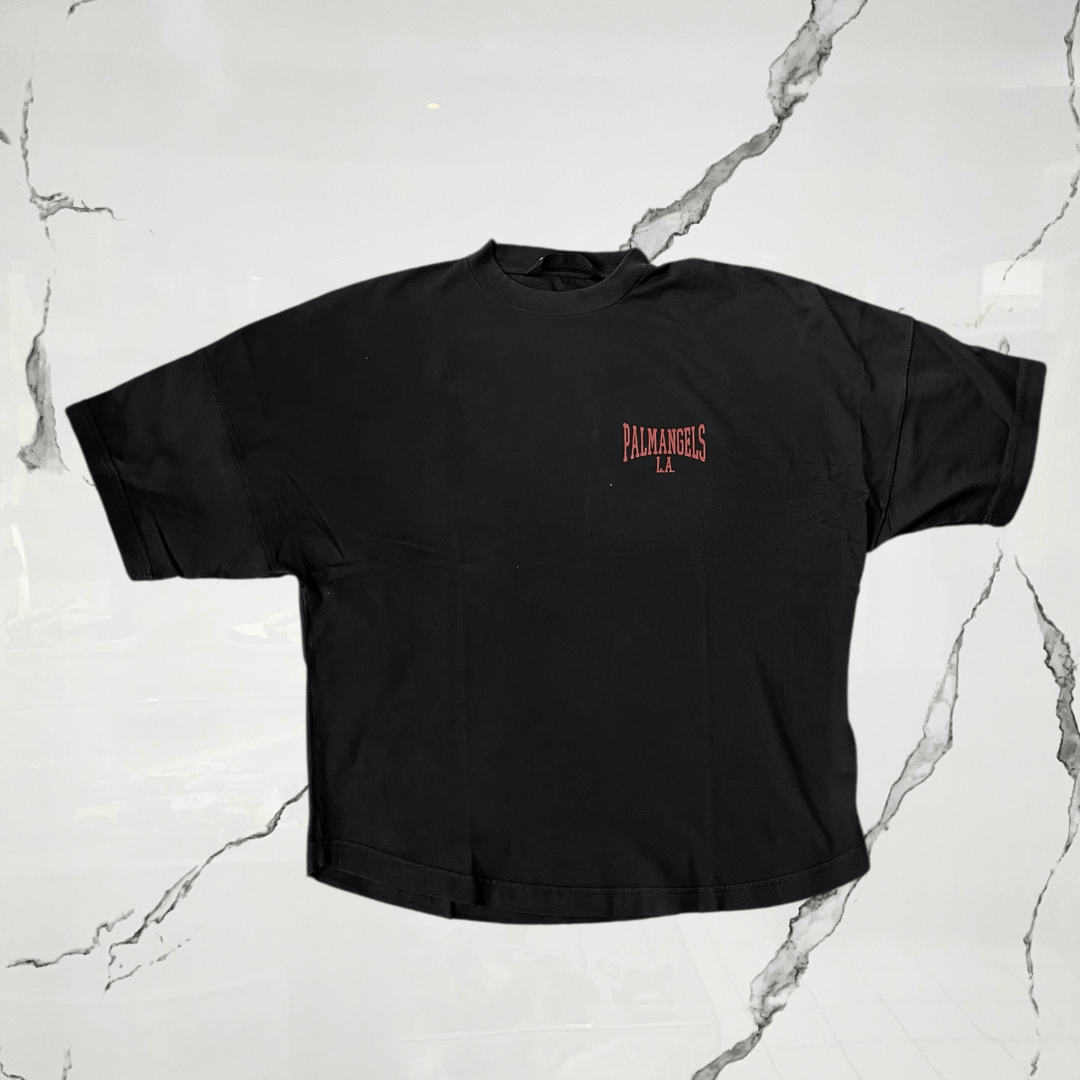 Palm Angels Mini College Black Dark Red - Urban Utility