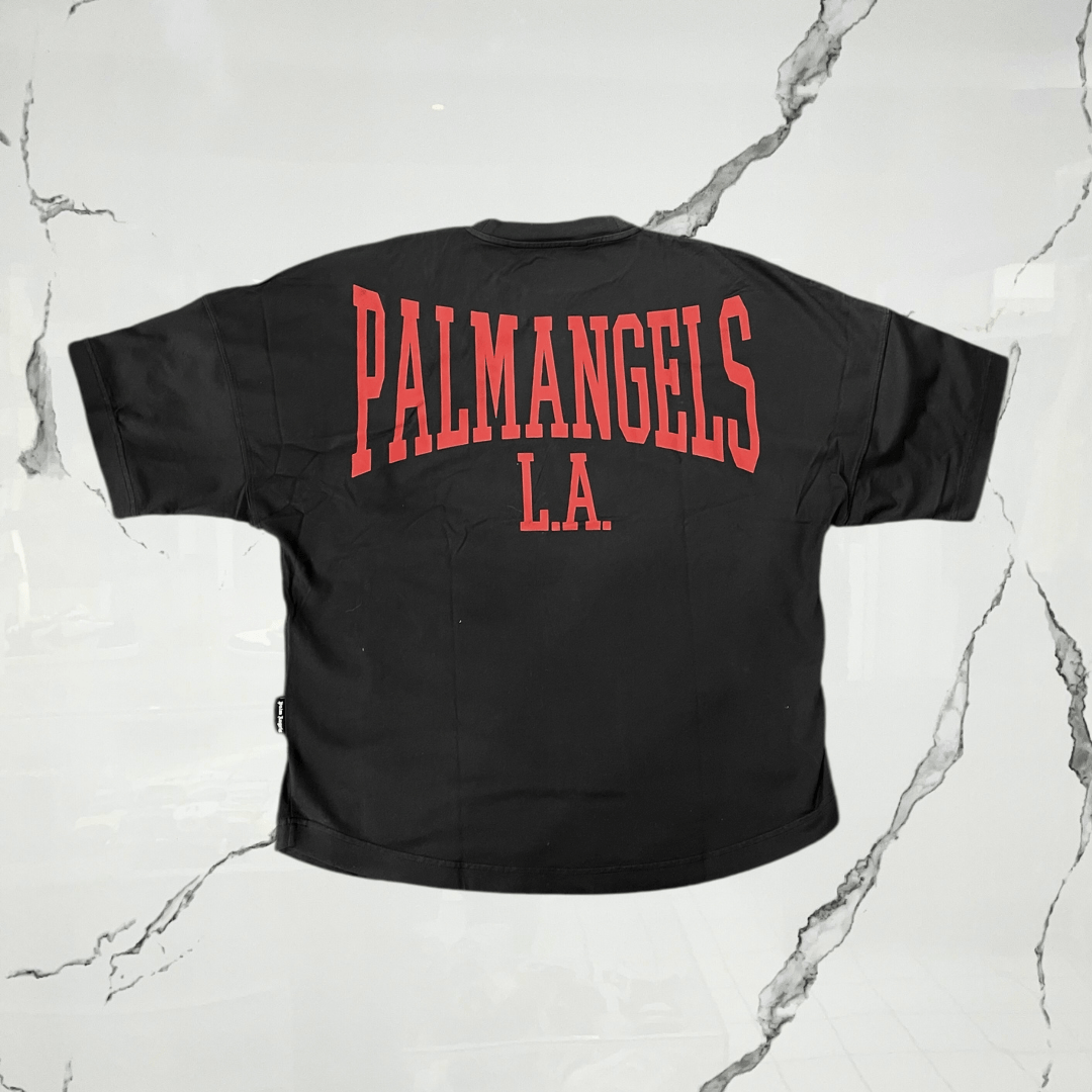 Palm Angels Mini College Black Dark Red - Urban Utility