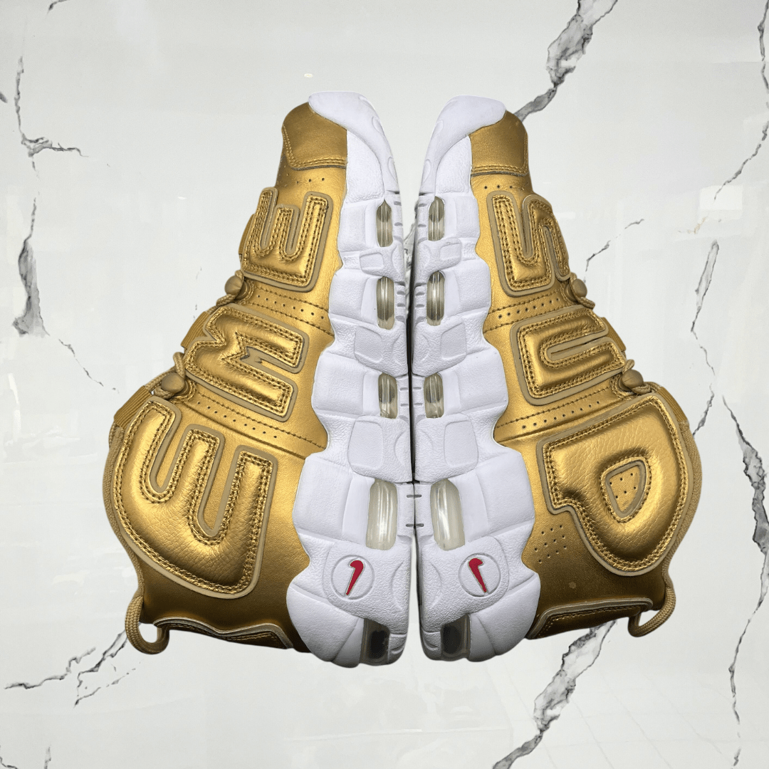 Air More Uptempo Supreme Gold (De Uso) - Urban Utility
