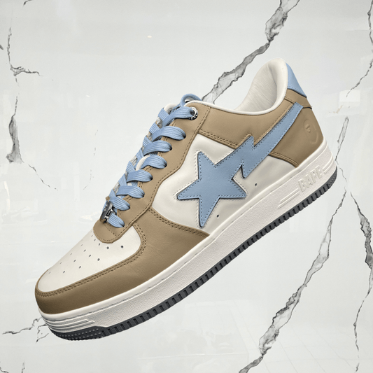 Bape Sta Low 4 Beige Sky Blue - Urban Utility