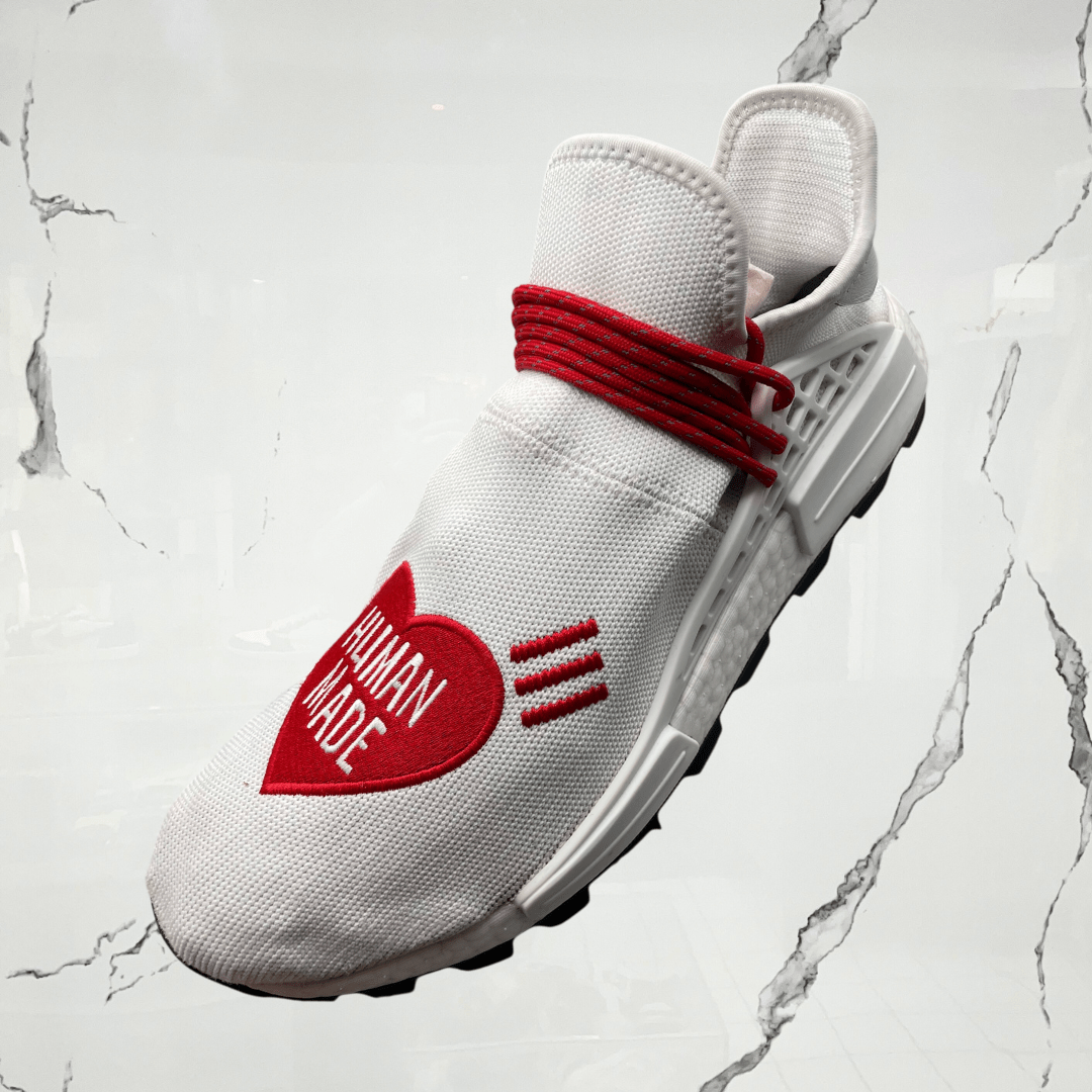 Adidas NMD HU Pharrel Human Made White Red (De Uso) - Urban Utility