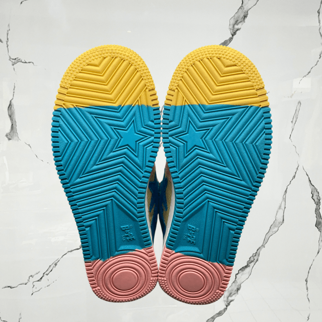 Bape Sta Low Custom Seanstas James E. (De Uso) - Urban Utility