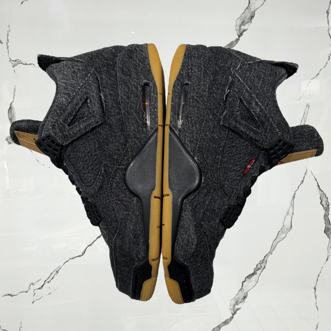 Jordan 4 Levis Black (Levis Tag)(De Uso) - Urban Utility