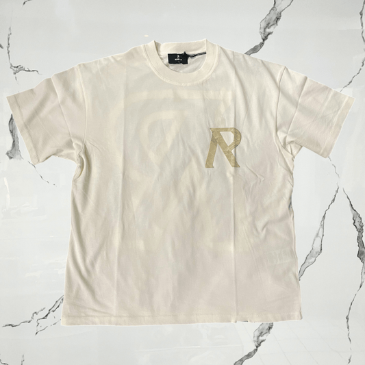 Represent Masking Tape Initial Flat WhiteT-shirt - Urban Utility