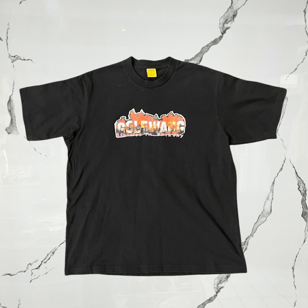 Golf Wang Black T-shirt (De Uso) - Urban Utility