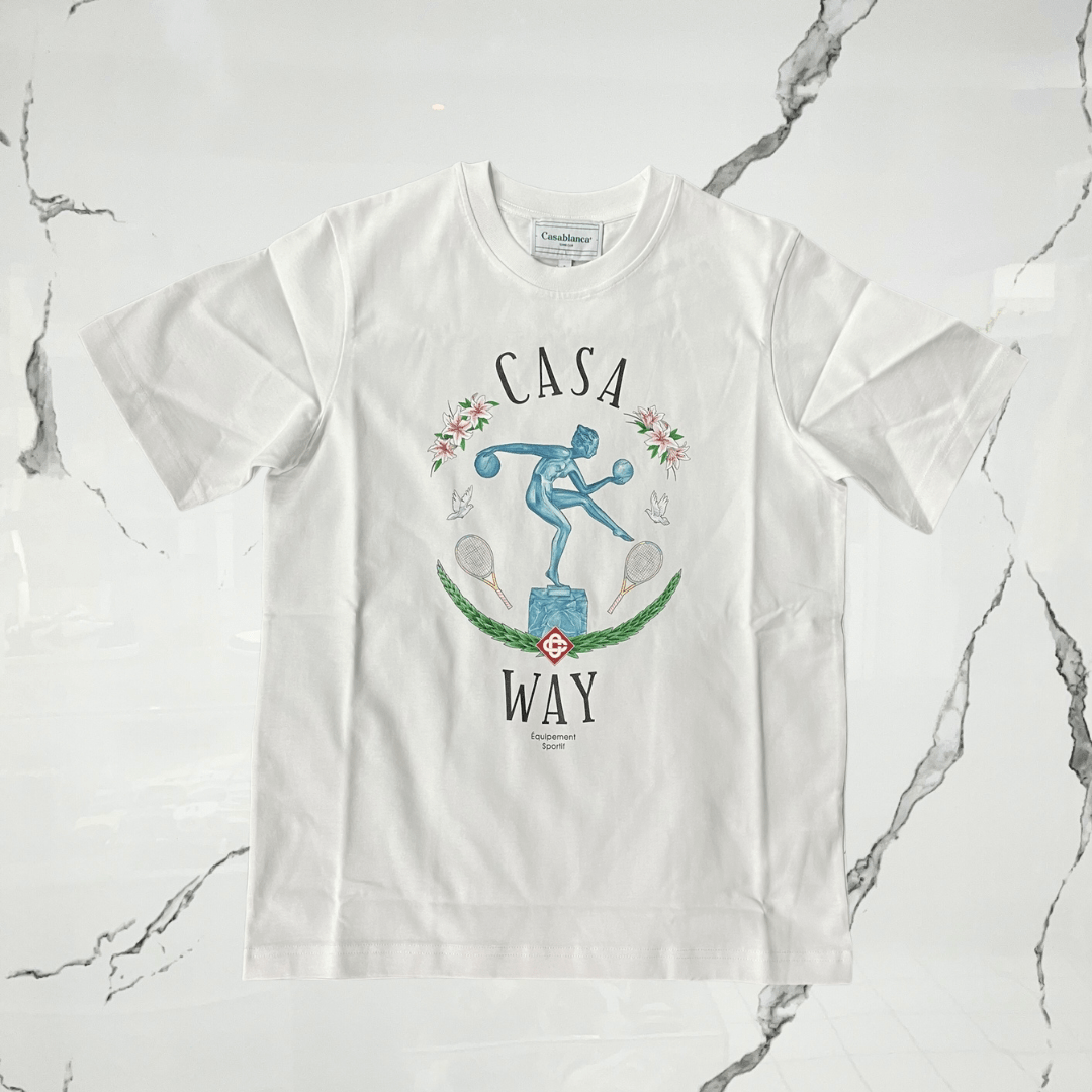 Casablanca Statue En Marbre Printed White - Urban Utility