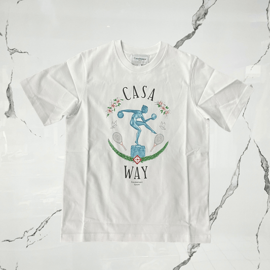 Casablanca Statue En Marbre Printed White - Urban Utility