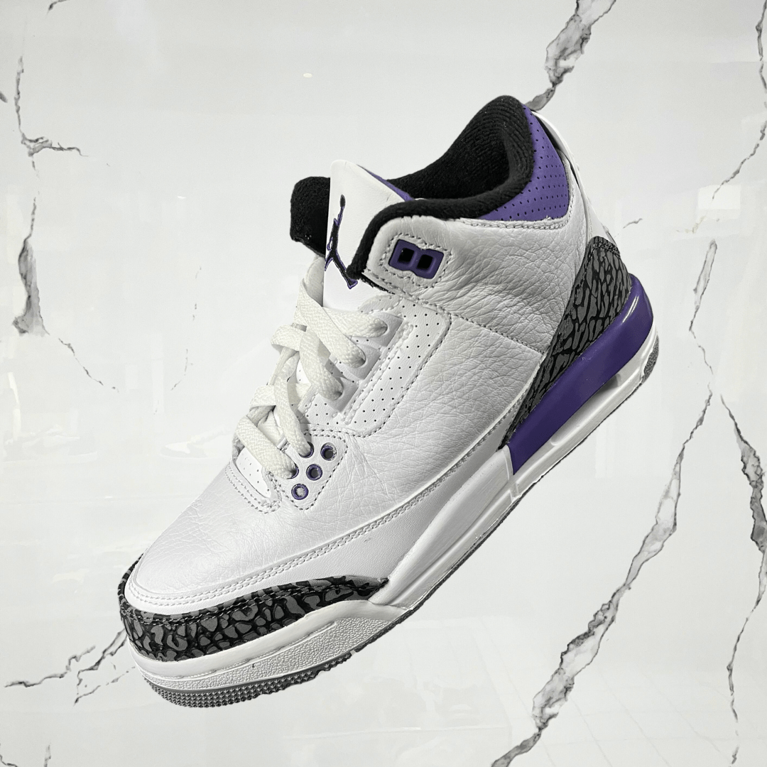 Jordan 3 Dark Iris (GS) (De Uso) - Urban Utility