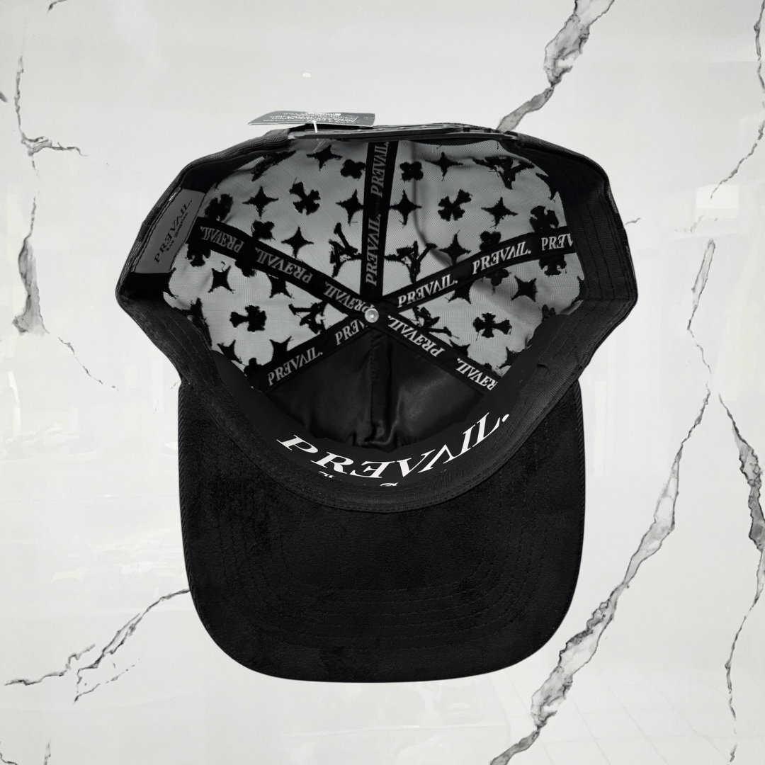Prevail LA Crystal Monogram Black Cap - Urban Utility