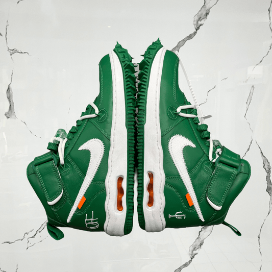 Air Force 1 Mid Off White Pine Green (De Uso) - Urban Utility