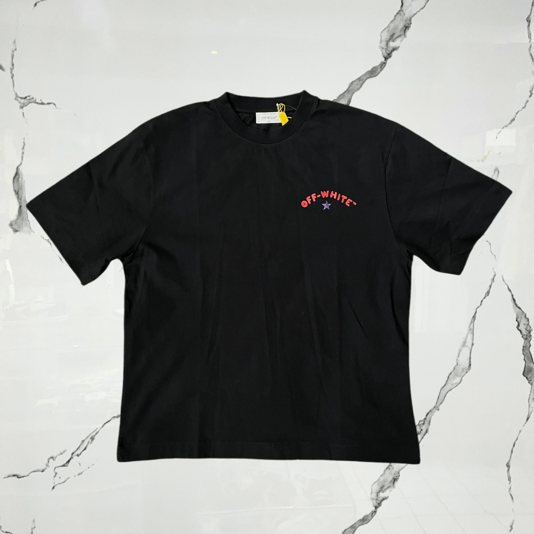 Off White Star Arrow Skate Black T-shirt - Urban Utility