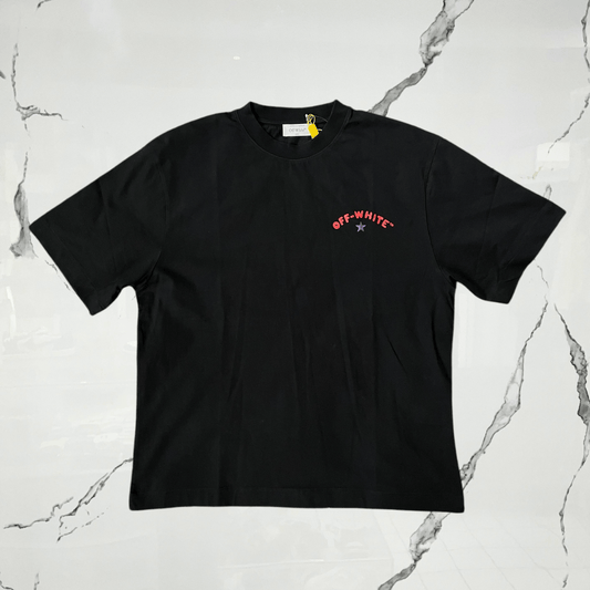 Off White Star Arrow Skate Black T-shirt - Urban Utility