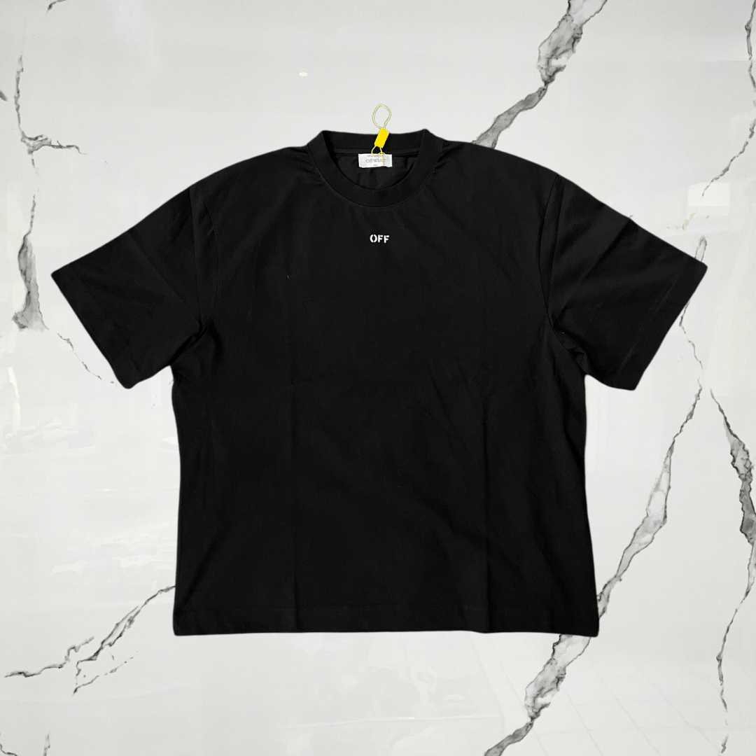 Off White Vibe Arrow Skate Black Aqua T-shirt - Urban Utility
