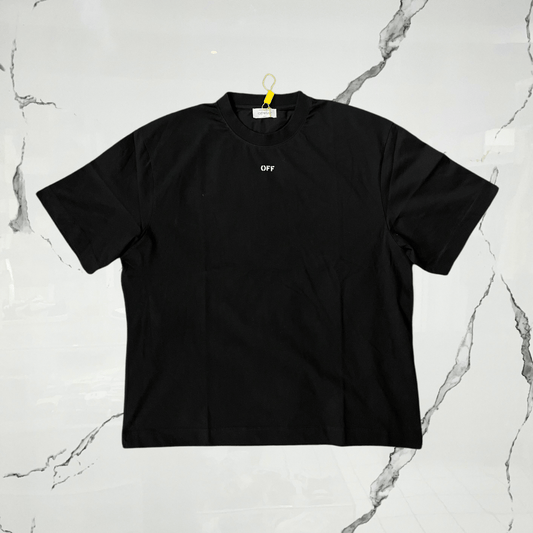 Off White Vibe Arrow Skate Black Aqua T-shirt - Urban Utility