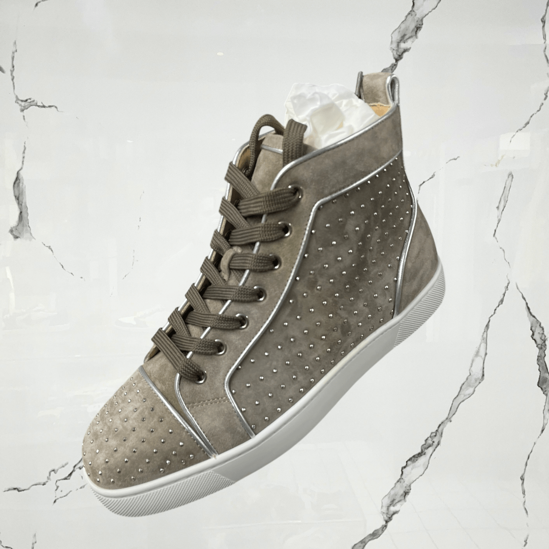 Christian Louboutin Plume Flat Alpilles Brown - Urban Utility