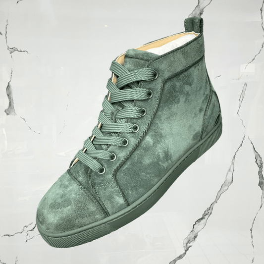 Christian Louboutin Fun Flat Foam Olive - Urban Utility