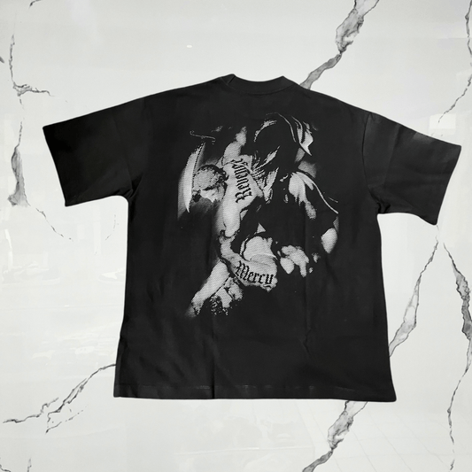 Backgrounds Revenge Mercy Black T-shirt - Urban Utility