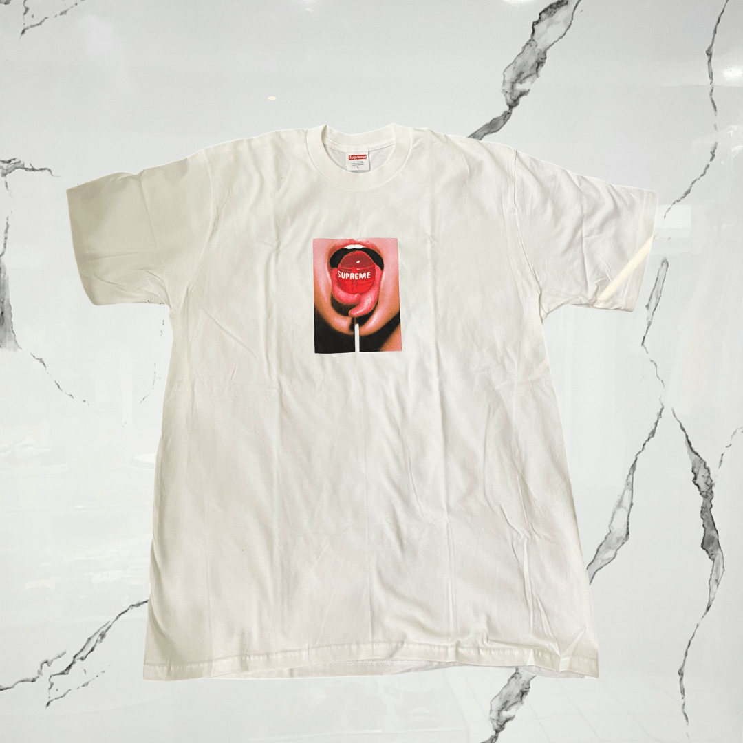 Supreme Lollipop White T-shirt - Urban Utility