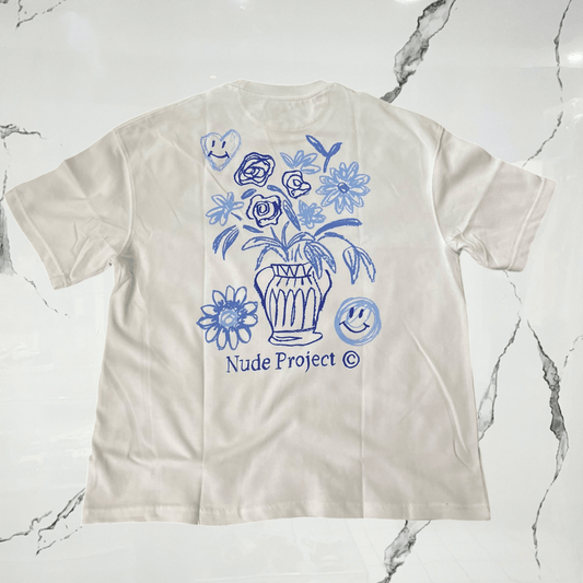 Nude Project Jarron White T-shirt - Urban Utility