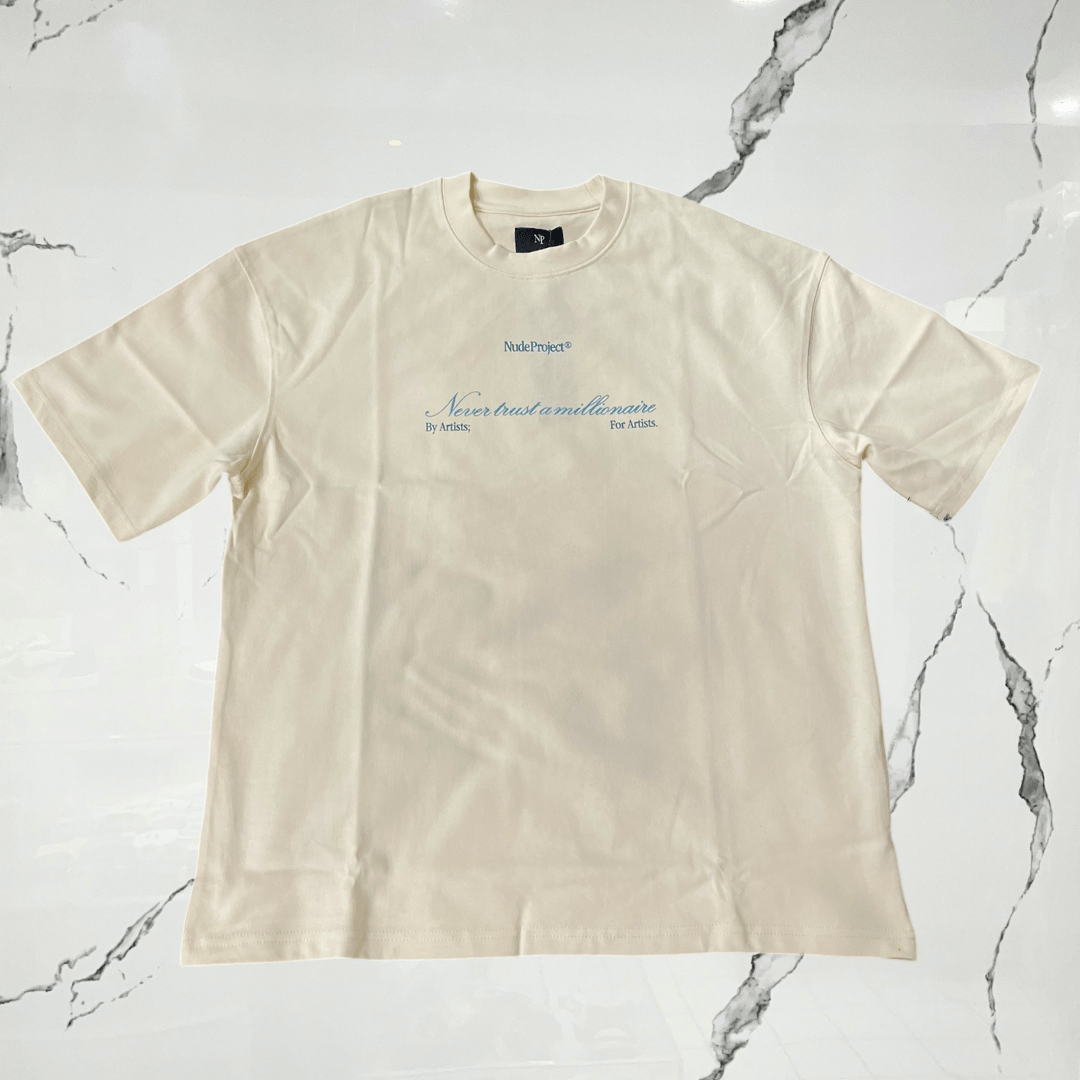 Nude Project Yatch Club Marshmallow T-shirt - Urban Utility