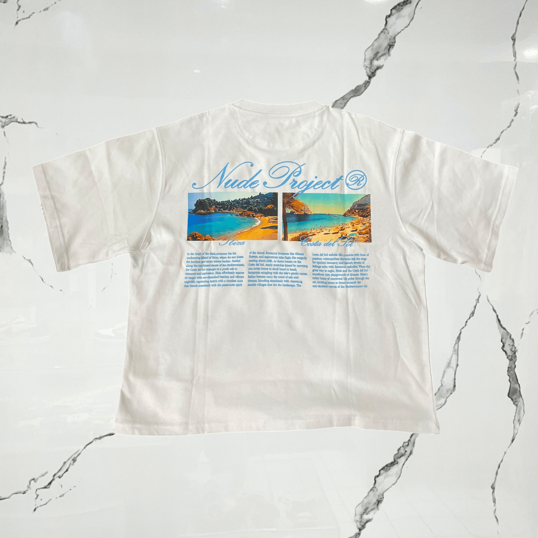 Nude Project Beach White T-shirt - Urban Utility