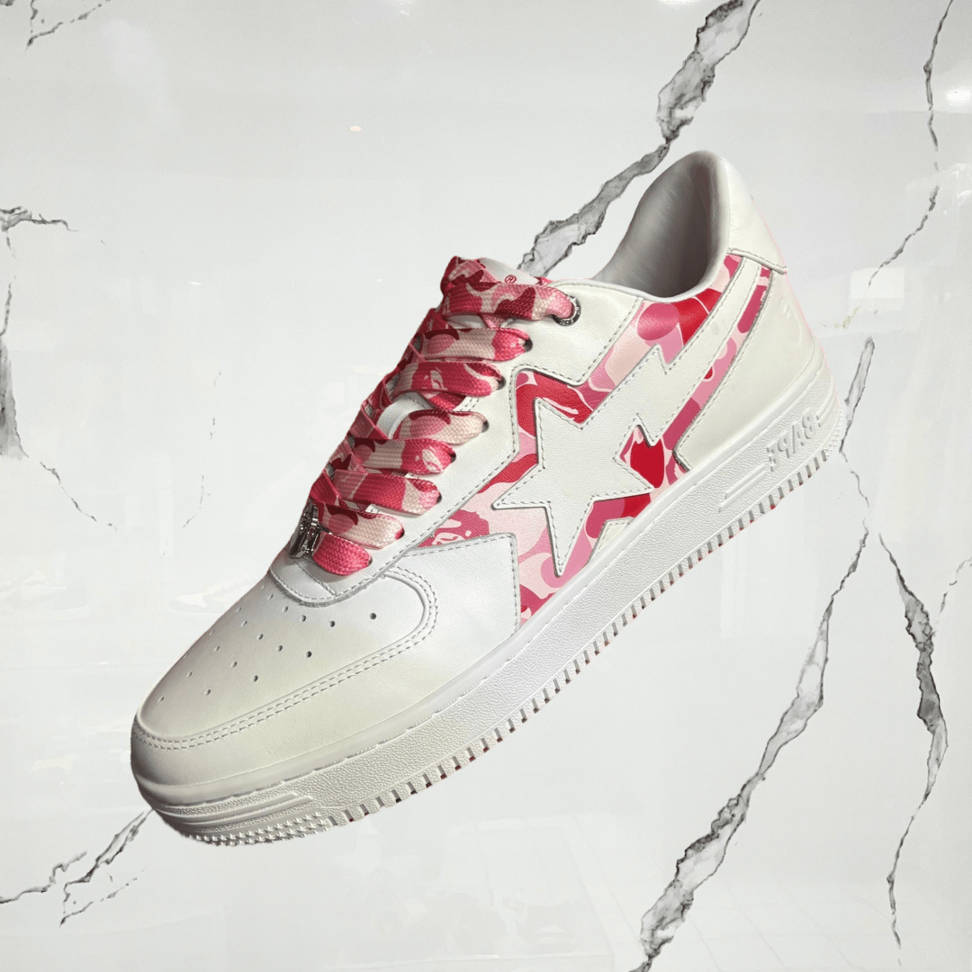 A Bathing Ape Bape Sta Icon ABC Camo Pink - Urban Utility