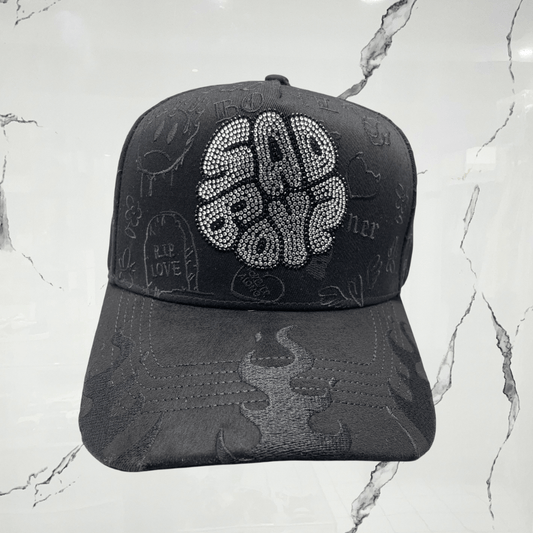 Dandy Hats Sad Boyz Crystal Black Cap - Urban Utility