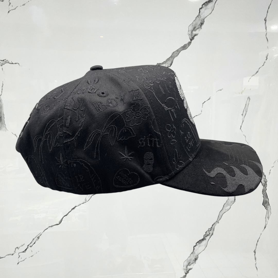Dandy Hats Sad Boyz Crystal Black Cap - Urban Utility