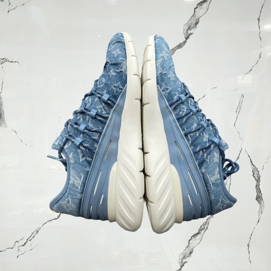 Louis Vuitton Flastane Denim Blue (De Uso) - Urban Utility