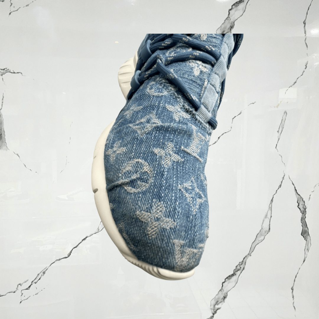 Louis Vuitton Flastane Denim Blue (De Uso) - Urban Utility