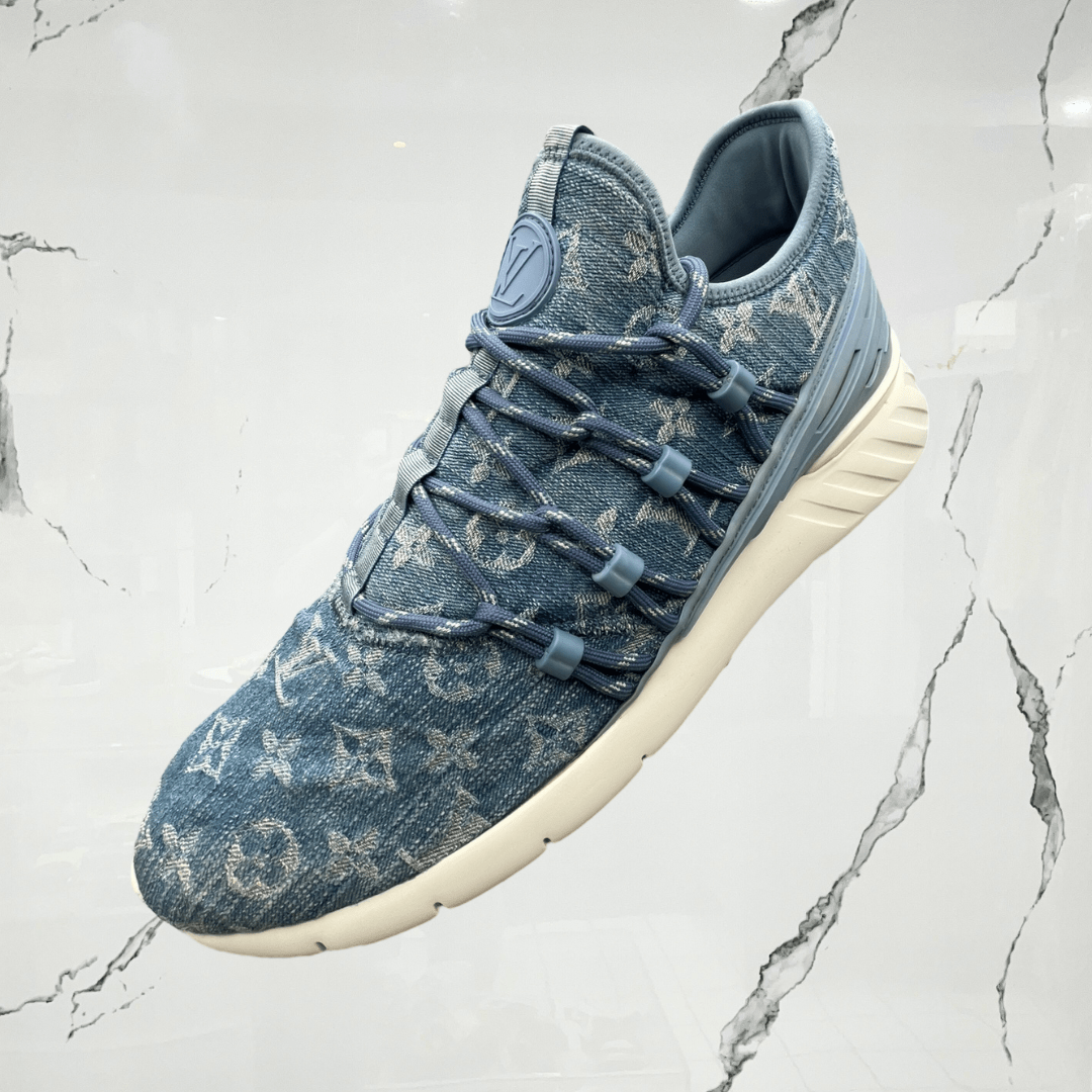Louis Vuitton Flastane Denim Blue (De Uso) - Urban Utility