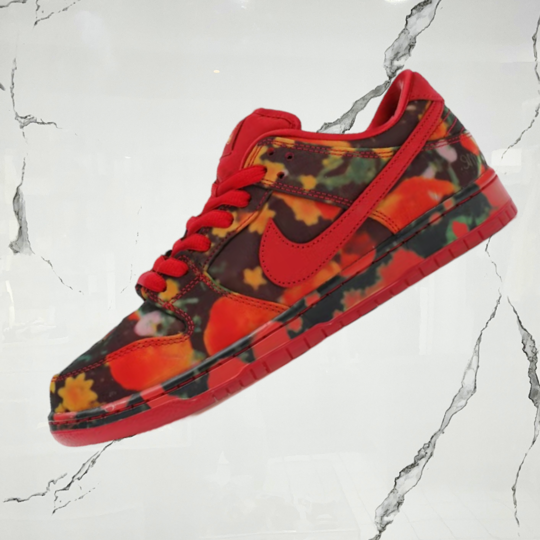 Dunk SB Low The Wizard of Oz Poppy Field