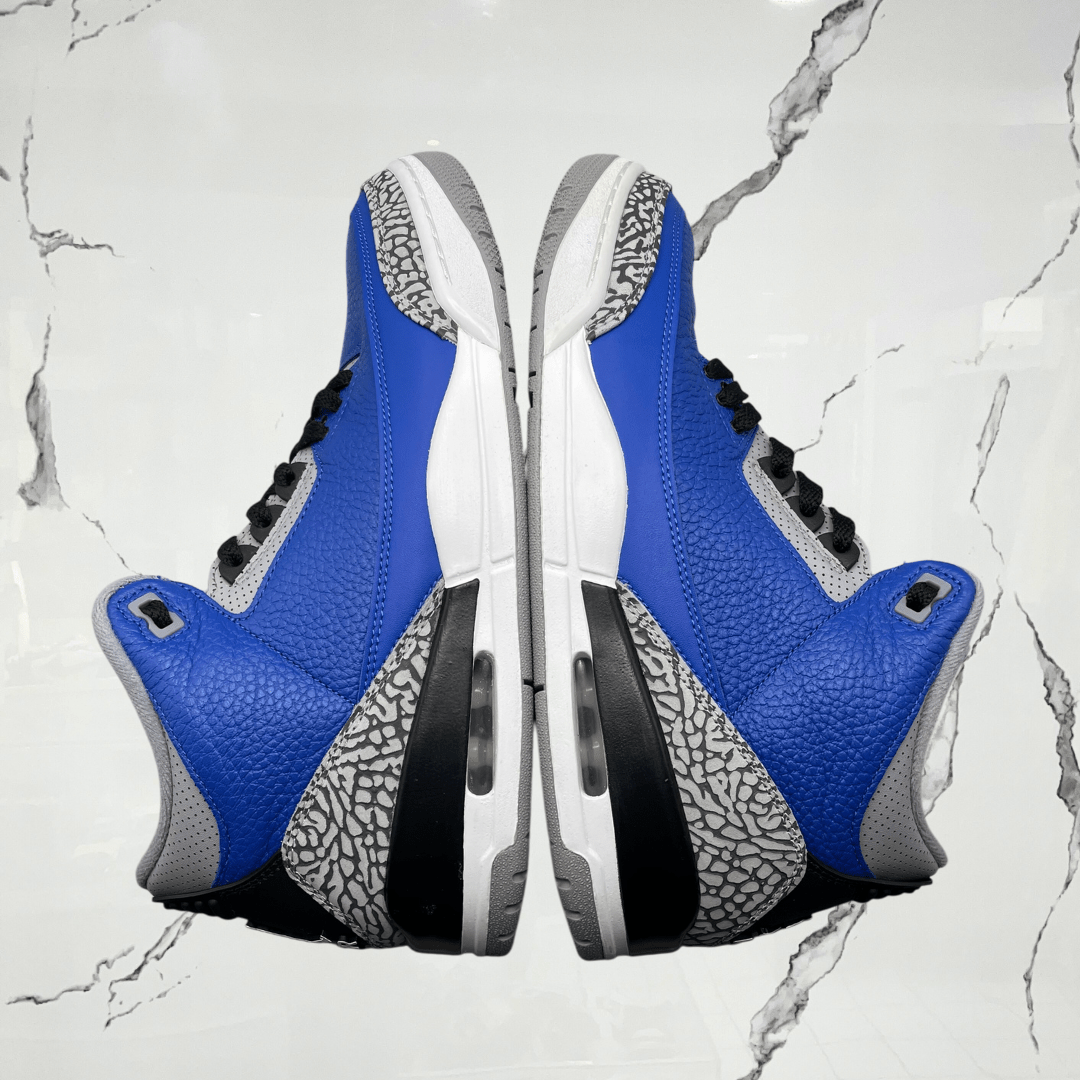 Jordan 3 Blue Cement (De Uso) - Urban Utility