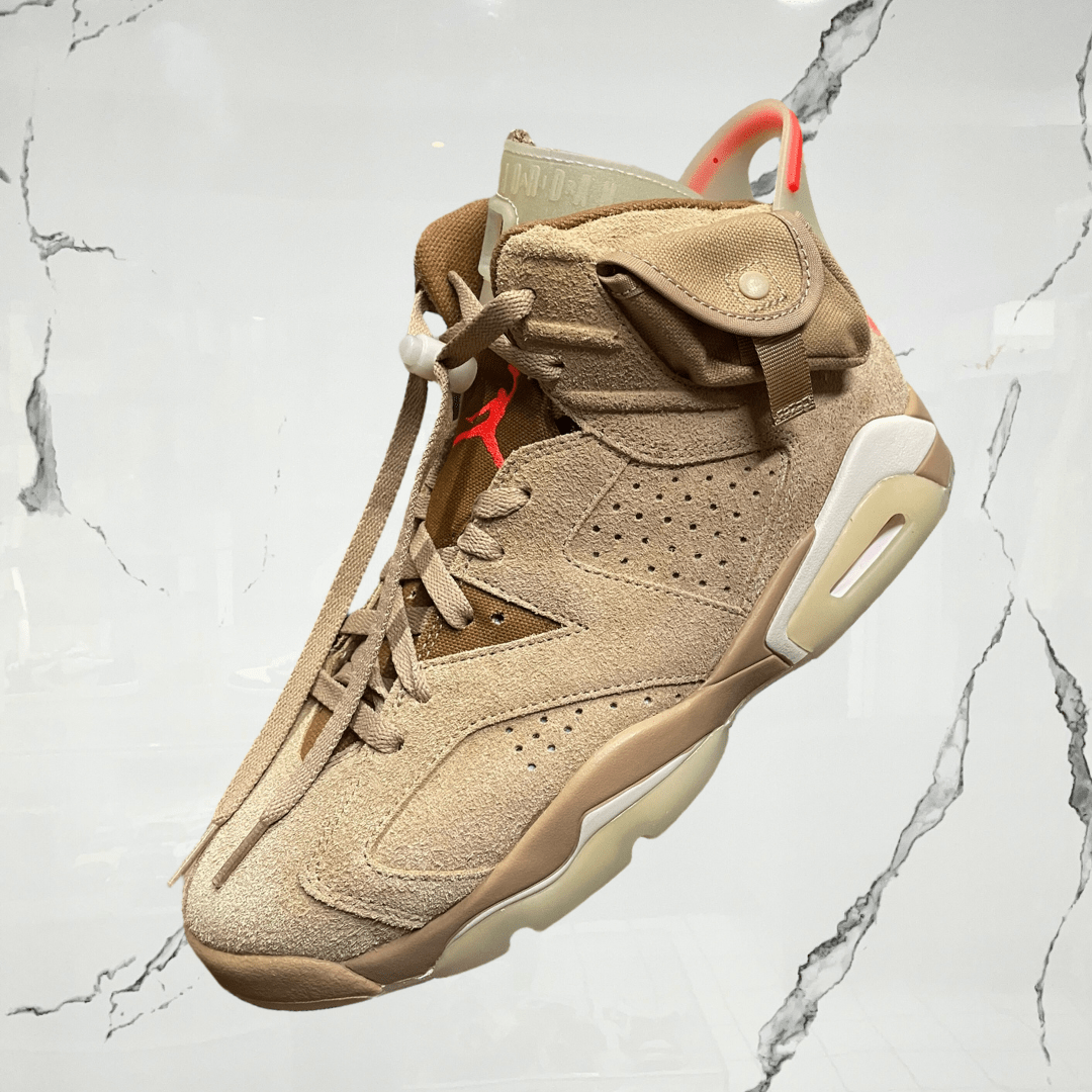 Jordan 6 Travis Scott British Khaki - Urban Utility