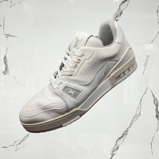 Louis Vuitton Trainer White (De Uso) - Urban Utility