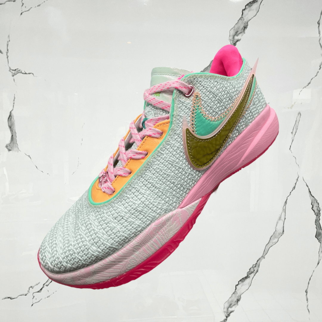 Nike Lebro 20 Pink Green (De Uso) - Urban Utility
