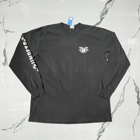 Undefeated Long Sleeve Drag Black T-shirt - Urban Utility