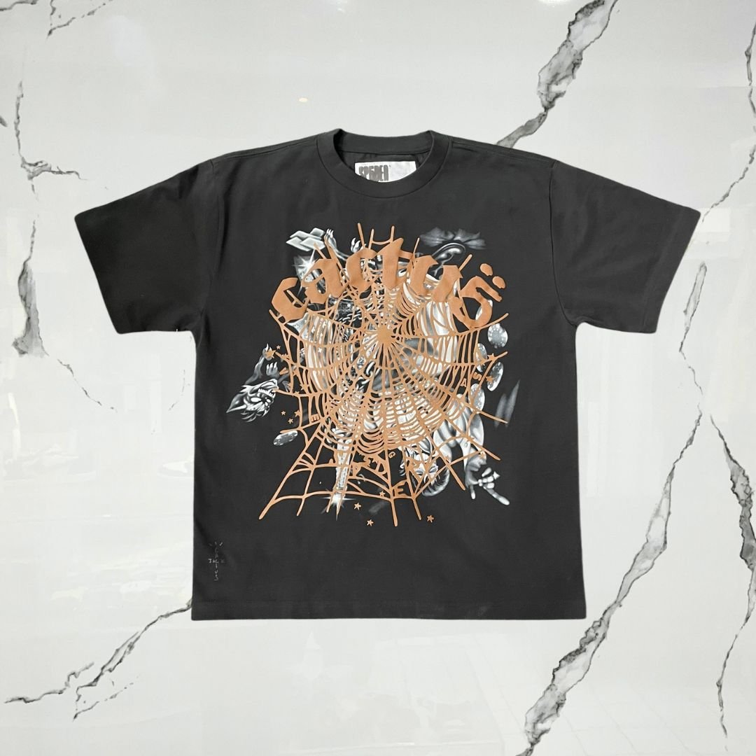 Cactus Jack Sp5der Complex Black T-shirt - Urban Utility