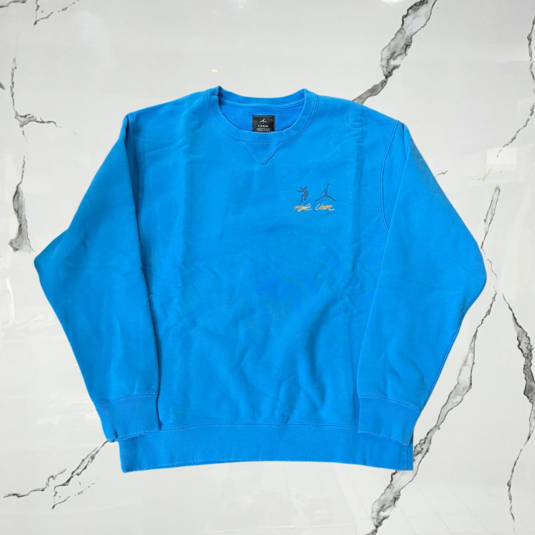 Jordan x Union Equator Blue Crewneck - Urban Utility