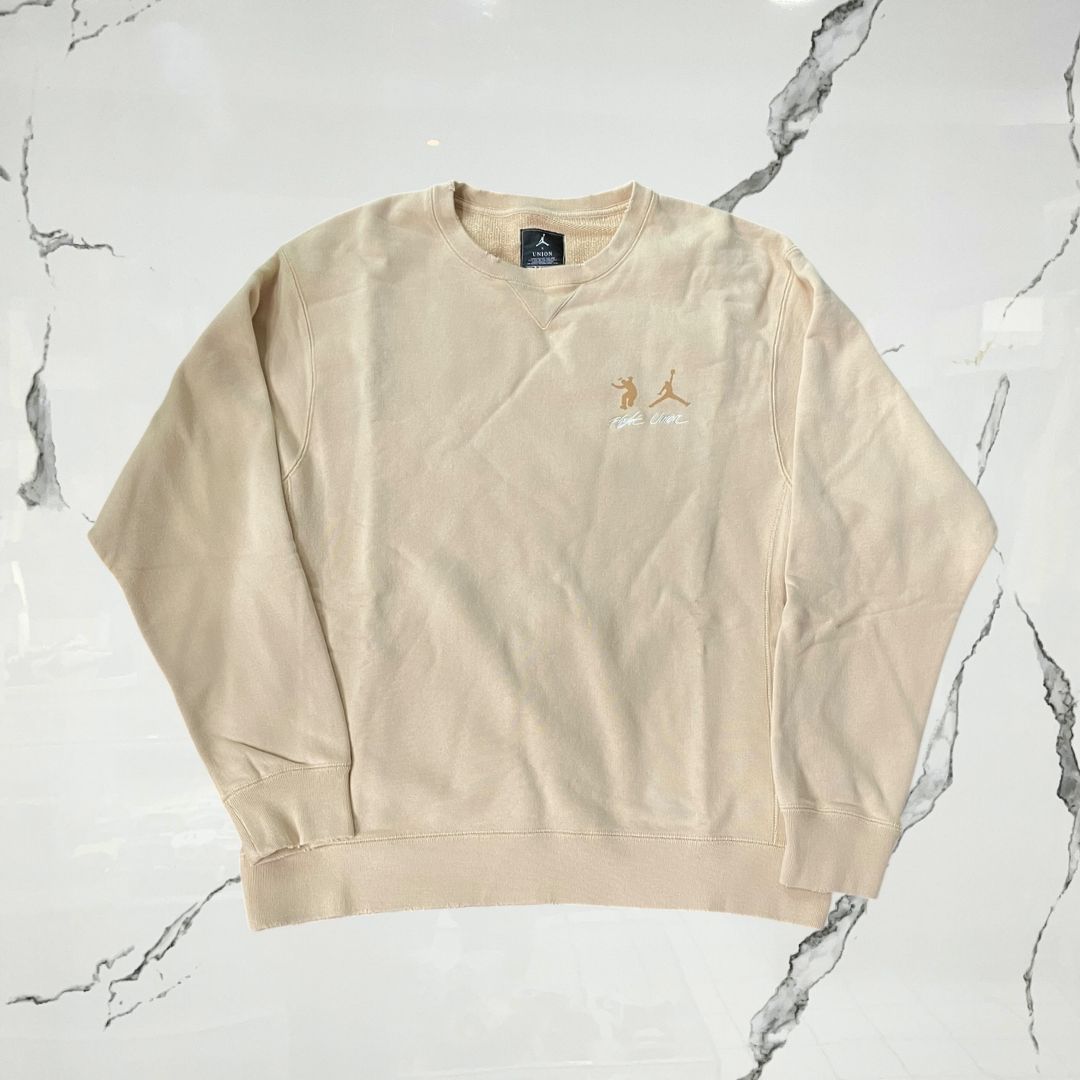 Jordan x Union White Onyx Crewneck - Urban Utility