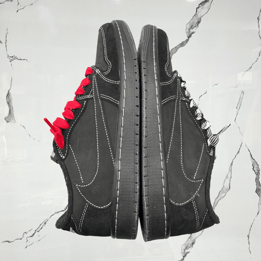 Jordan 1 Low Travis Scott Phantom Black (De Uso) - Urban Utility
