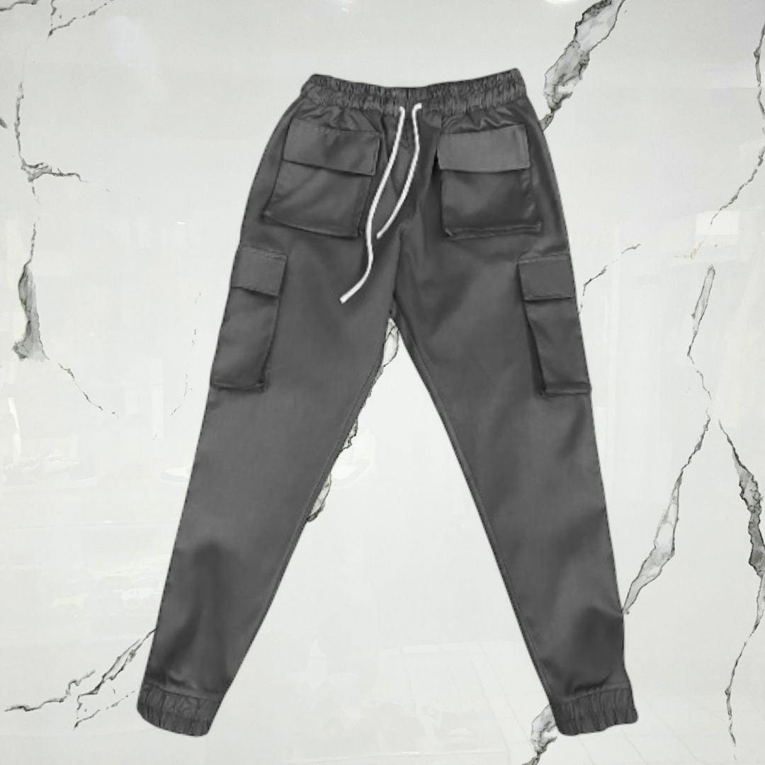 CrowStar Grey Cargo Pants