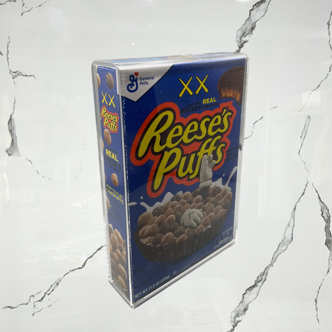 KAWS x Reese's Puffs Limited Edition Cereal Blue