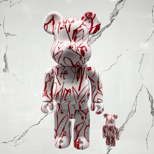 Bearbrick x Curtis Kulig LOVE ME 100% & 400% Set - Urban Utility
