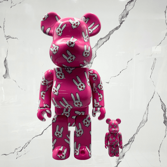Bearbrick Human grouper (Kiyoshiro Imawano 50th Celebration) 100% & 400% Set - Urban Utility