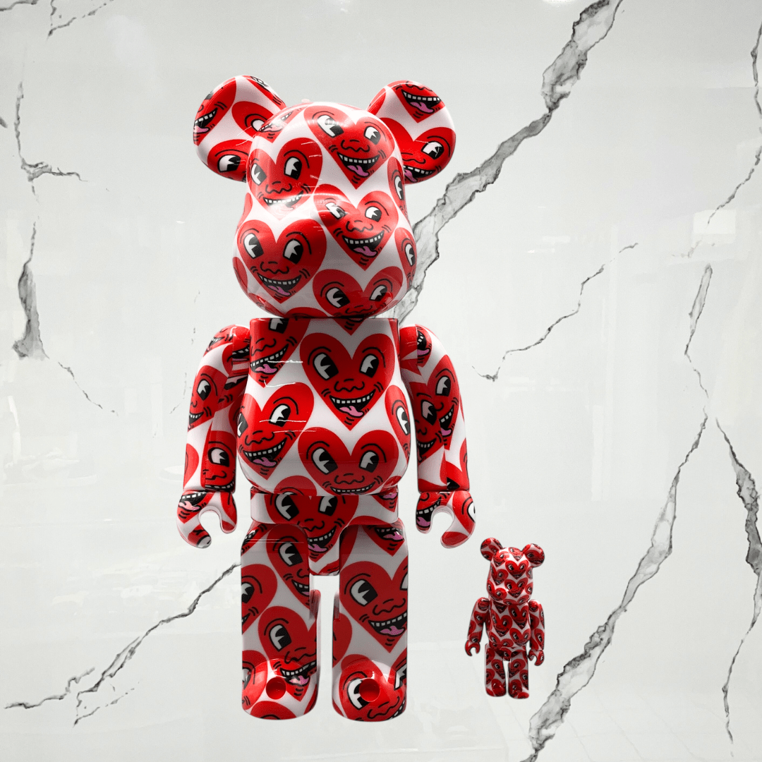 Bearbrick KEITH HARING 100% & 400% Set - Urban Utility
