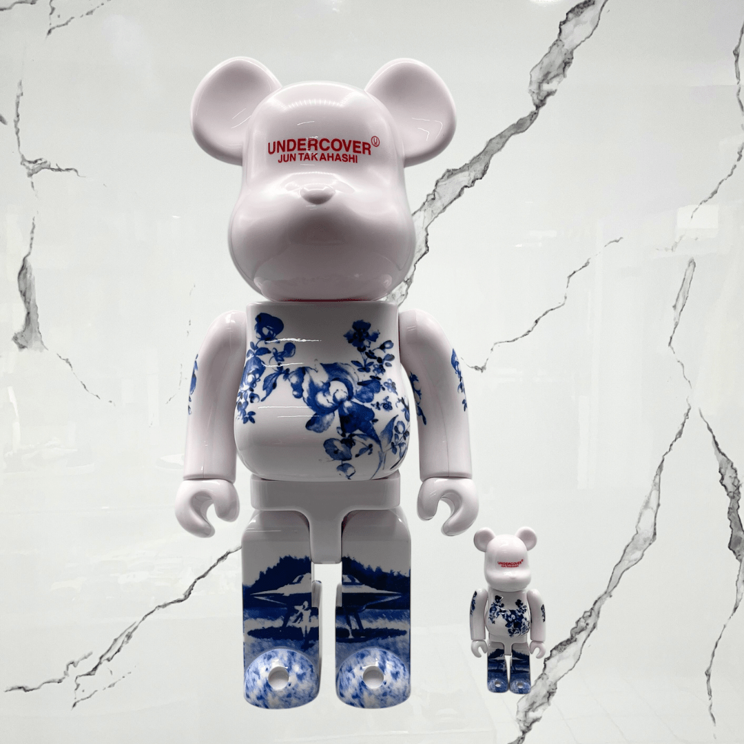 Bearbrick Undercoveer Jun Takahaski Ceramic UFO 100% & 400% Set - Urban Utility