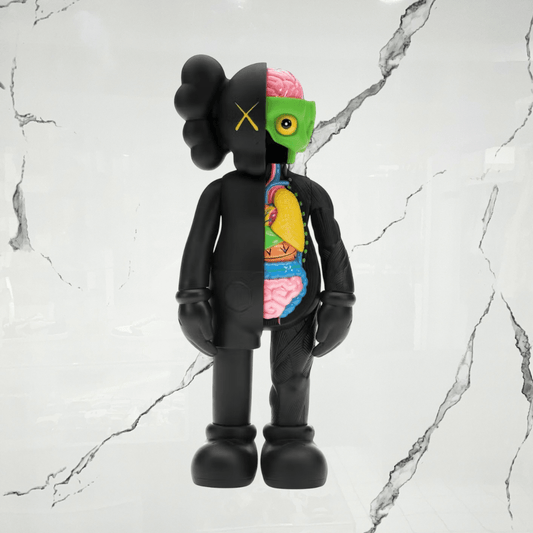 Bearbrick Kaws Companion (Flayed) Open Edition Black - Urban Utility
