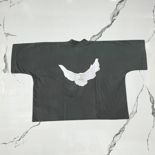 Yeezy x Gap T-shirt 3/4 Dove Dark Black - Urban Utility