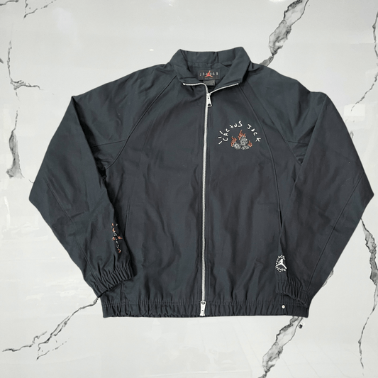 Travis Scott x Jordan Woven Jacket Black - Urban Utility
